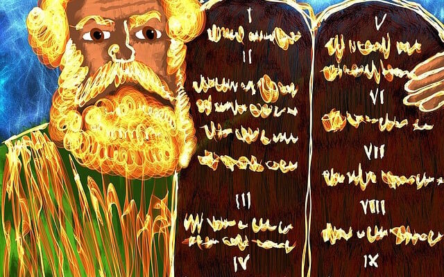 moses ten commandments